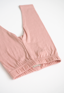 Merino baby Leggings in a Rose Pink Colour Made In New Zealand